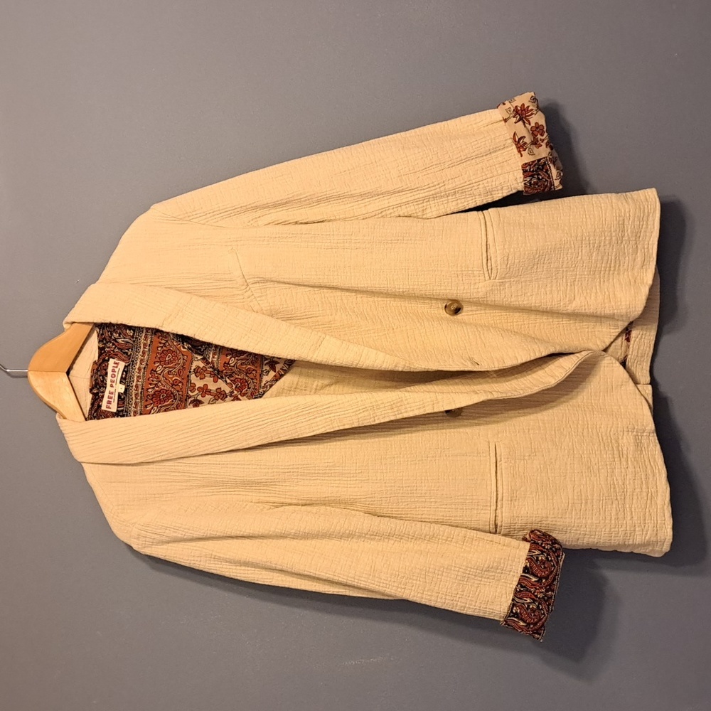 Free People Slouchy Blazer - Picture 3 of 4